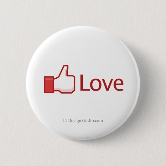 Facebook Love Button - Button (Voorkant)