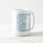 Facebook-Mok Koffiemok (Voorkant rechts)