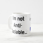 Facebook-Mok Koffiemok (Voorkant links)