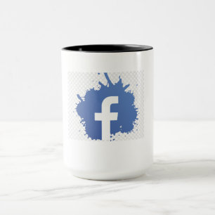 Facebook-Mok van hoge kwaliteit Mok