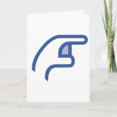 facebook POKE me Kaart (Voorkant)