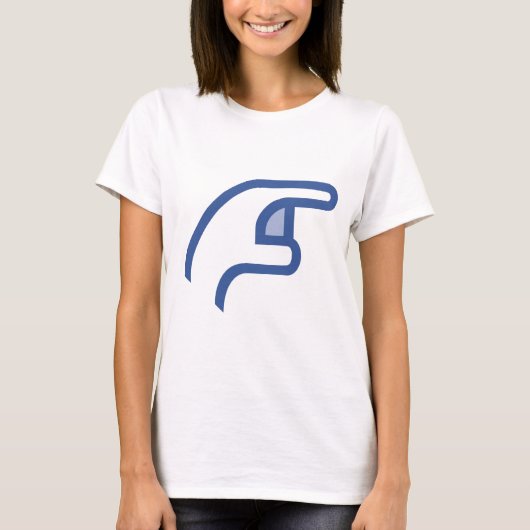 facebook POKE me T-shirt (Voorkant)