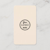 Facebook Qr Code installeren Maak verbinding met o Visitekaartje (Achterkant)