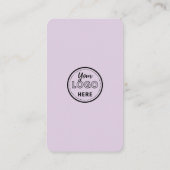 Facebook Qr-code installeren Maak verbinding met o Visitekaartje (Achterkant)