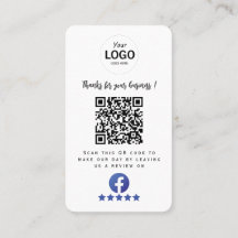 Facebook Review Kaart