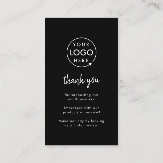 Facebook Review Us | Bedrijfsclassificatie QR-code Visitekaartje (Achterkant)