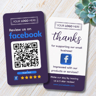 Facebook Review Verzoek Zakkaartje Diep Pr Plum Visitekaartje