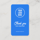 Facebook Reviewen Beoordeel Mijn bedrijf 5 sterren Visitekaartje (Achterkant)