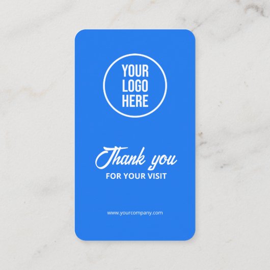 Facebook Reviewen Beoordeel Mijn bedrijf 5 sterren Visitekaartje (Achterkant)