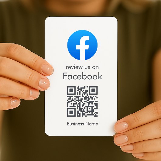 Facebook-Reviewen | Minimale kwaliteitscontrolecod Visitekaartje