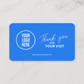 Facebook Reviewen QR Code Business Review Link Visitekaartje (Achterkant)