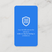 Facebook-Reviewen | Zakelijke Review UW QR-code Visitekaartje (Achterkant)