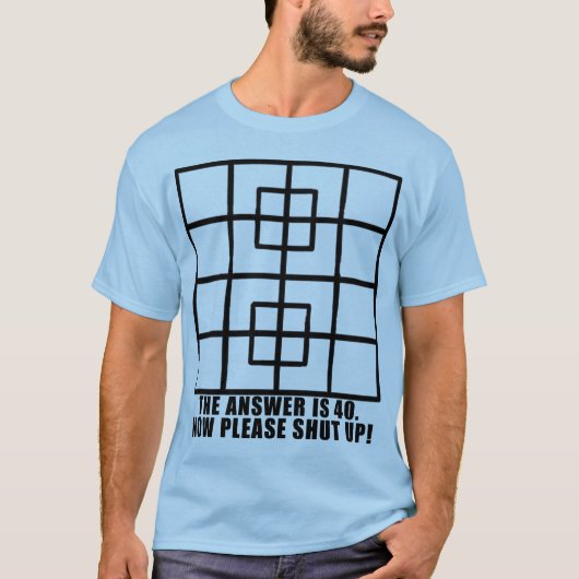 FACEBOOK SQUARE PUZZZLE T-SHIRT (Voorkant)