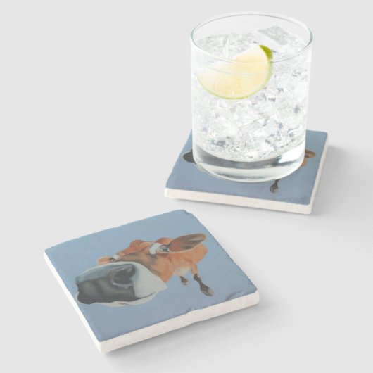 Facebook Stenen Onderzetter (Zijkant)