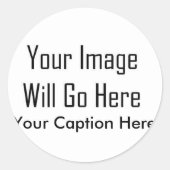 Facebook-Stickers Ronde Sticker (Voorkant)