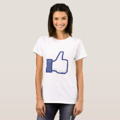 Facebook T-shirt (Voorkant volledig)