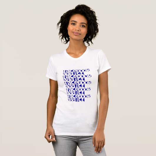 facebook verslaving t-shirt (Voorkant volledig)