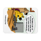 Facebook voor honden magneet (Horizontaal)