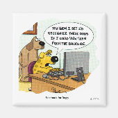 Facebook voor honden magneet (Voorkant)