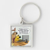 Facebook voor honden sleutelhanger (Voorkant)