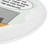 Facebook voor honden snijplank (Hoek)