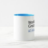 Facebook World's grootste pap Mok (Midden)