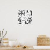 Faceless Collage Poster (Keuken)