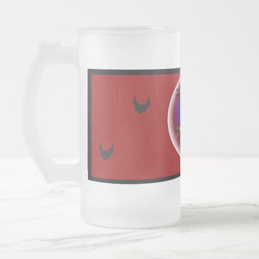 Faceloze ruggengraat - matglas bierpul (Links)