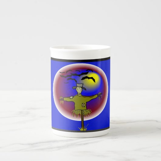 Faceloze ruggengraat - porselein kop (Voorkant)