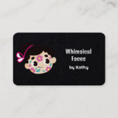 Facepainter Face Painting Premium Visitekaartje (Voorkant)