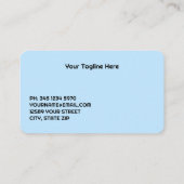 facepainter visitekaartje (Achterkant)