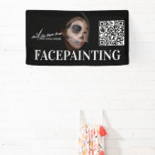 Facepainting Banner voor Verjaardag Evenementen Bu (Insitu)