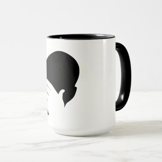 Facepalm-meme Mok (Voorkant rechts)