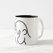 Facepalm Mok (Voorkant rechts)