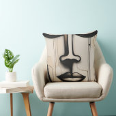 faces - Gesichter Kussen (Stoel)