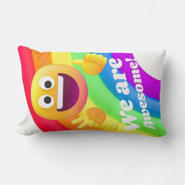 faces icons quotes kussen (Voorkant)