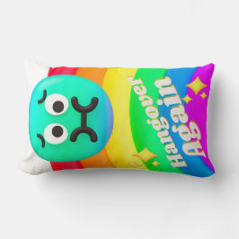 faces icons quotes kussen