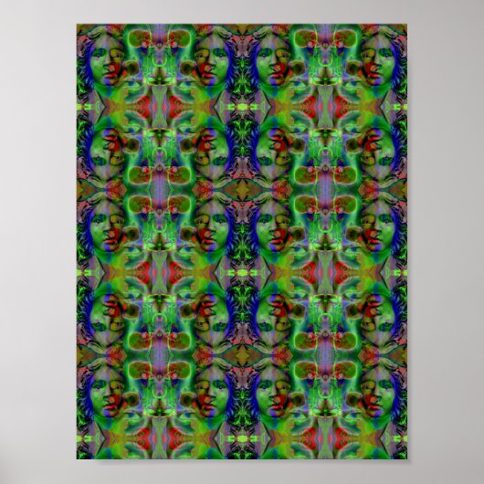Faces in the Night poster (Voorkant)