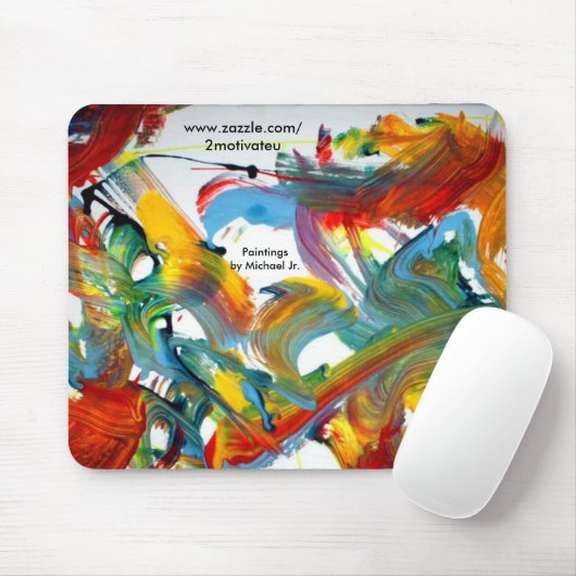 Faces Mousepad Muismat (Met muis)