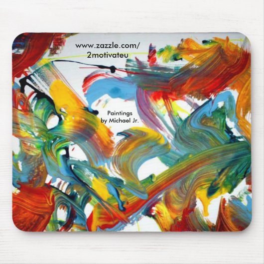 Faces Mousepad Muismat (Voorkant)