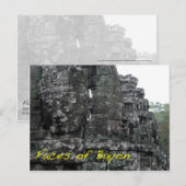 Faces of Bayon Briefkaart (Voorkant / Achterkant)