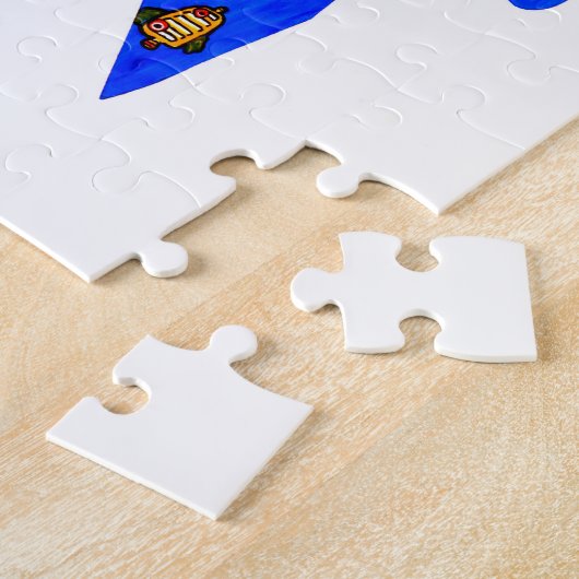 Faces of Freedom Kaart van de Verenigde Staten Legpuzzel (Zijkant)