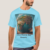 Faces of Unity: Omhels diversiteit wereldwijd T-shirt (Voorkant)