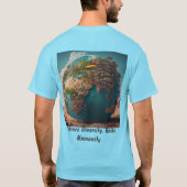 Faces of Unity: Omhels diversiteit wereldwijd T-shirt (Achterkant)