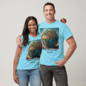 Faces of Unity: Omhels diversiteit wereldwijd T-shirt (Unisex)