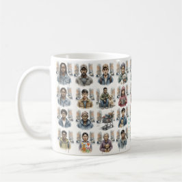 Faces on the Street Mug Koffiemok