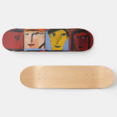 Faces Skateboard (Horizontaal)