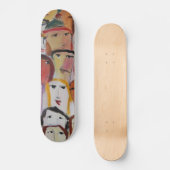 Faces Skateboard (Voorkant)