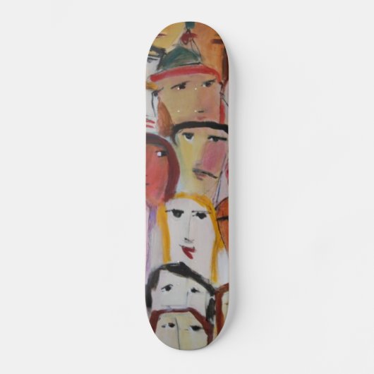 Faces Skateboard (Voorkant)