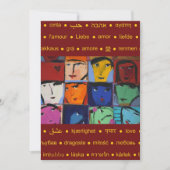 Faces Uitnodiging (Voorkant)